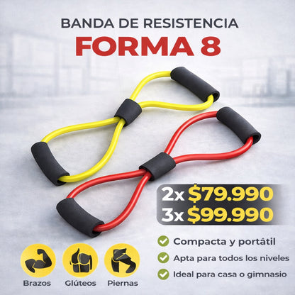 Banda de Resistencia Forma 8