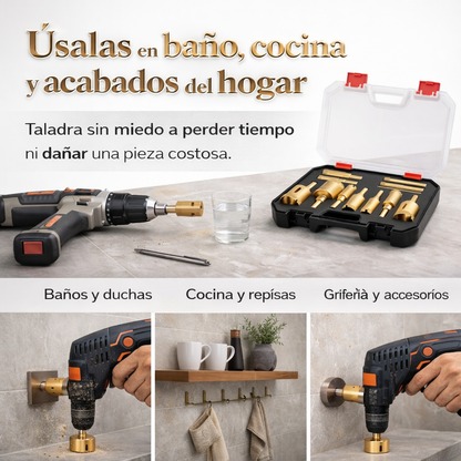 BROCAS DIAMANTADAS 12PCS