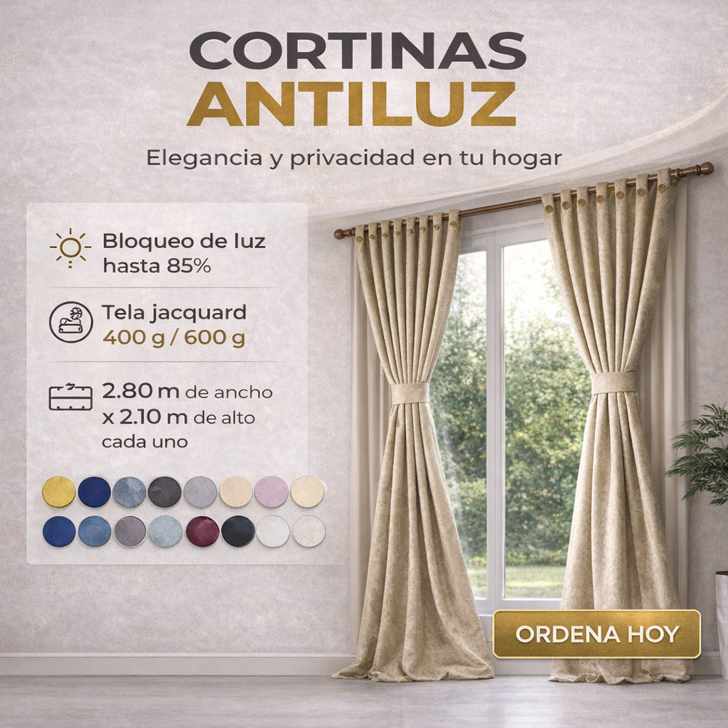 CORTINAS ANTILUZ