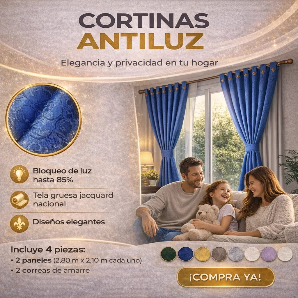 CORTINAS ANTILUZ