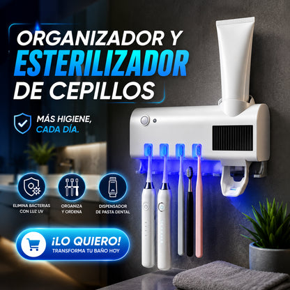 ORGANIZADOR Y ESTERILIZADOR DE CEPILLOS