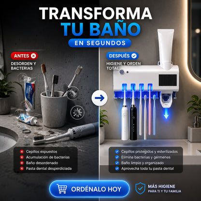 ORGANIZADOR Y ESTERILIZADOR DE CEPILLOS