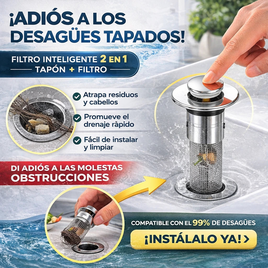 FILTRO PARA DESAGUE