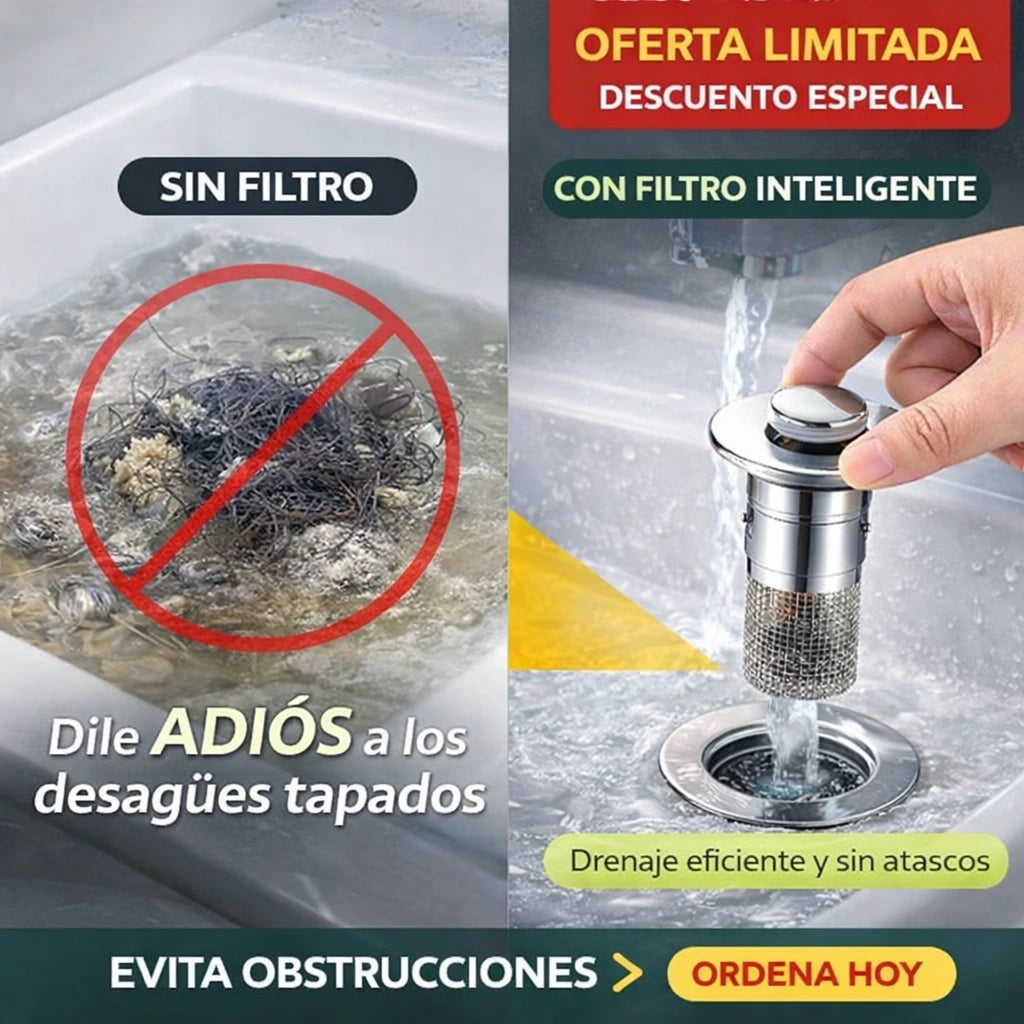 FILTRO PARA DESAGUE