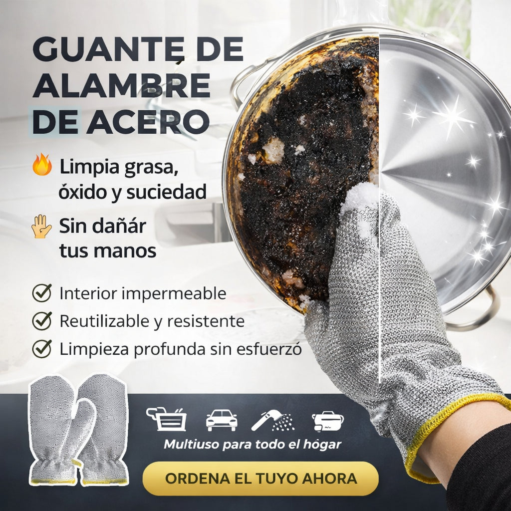 GUANTE ALAMBRE DE ACERO