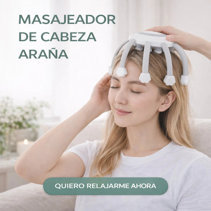 MASAJEADOR DE CABEZA ARAÑA