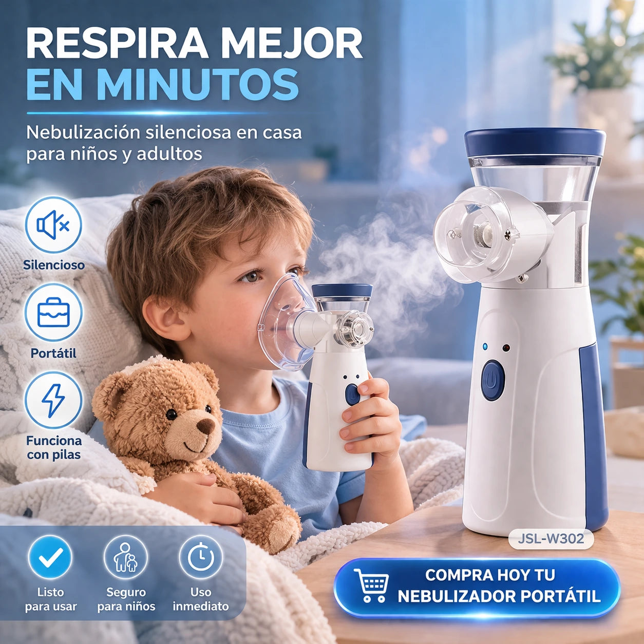 NEBULIZADOR PORTÁTIL