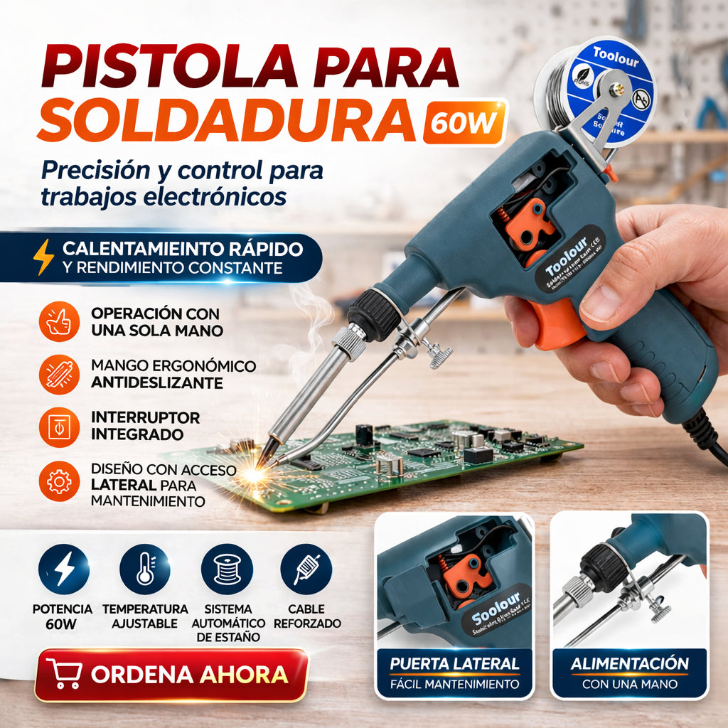 PISTOLA PARA SOLDADURA