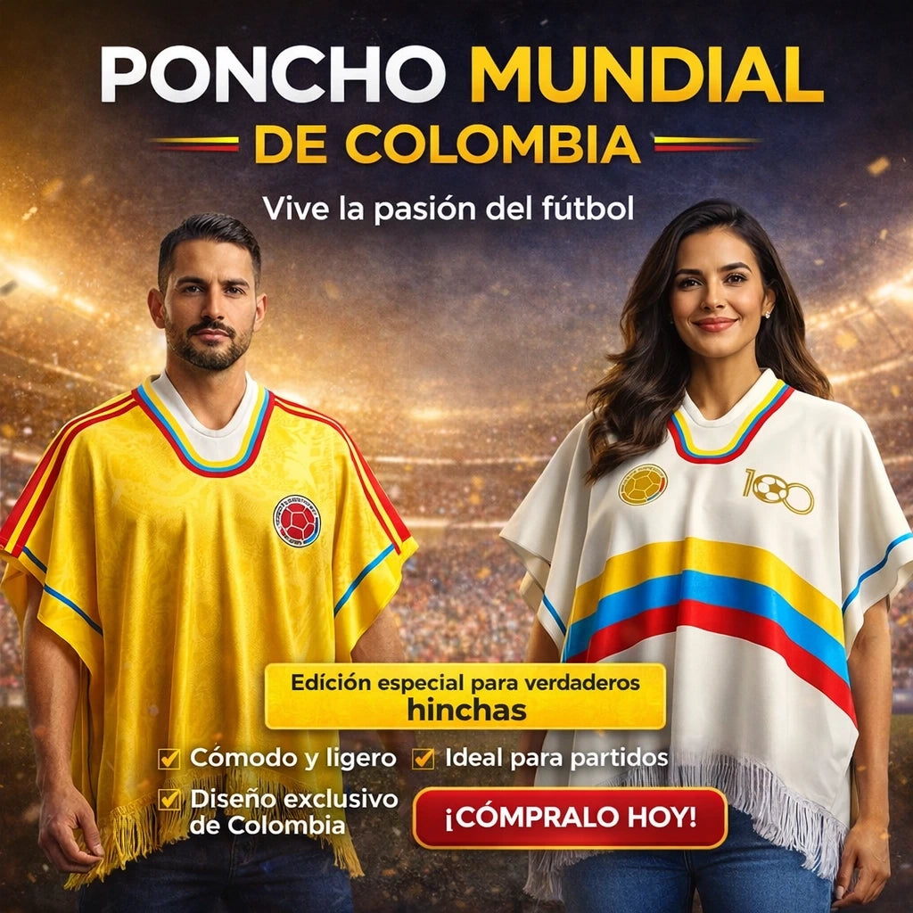 PONCHO MUNDIAL DE COLOMBIA
