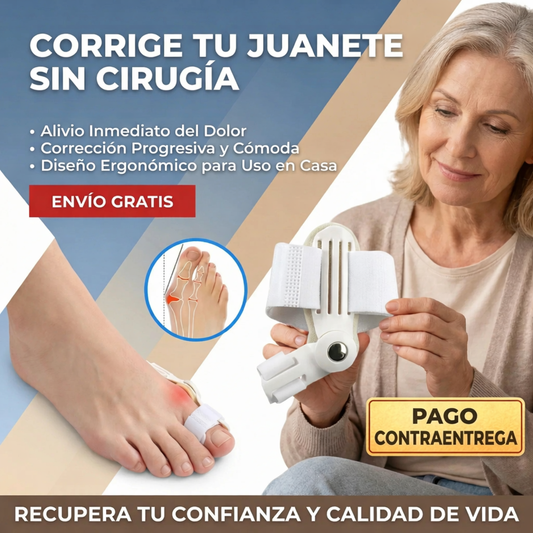 CORRECTOR DE JUANETE — Vuelve a caminar sin dolor y con confianza