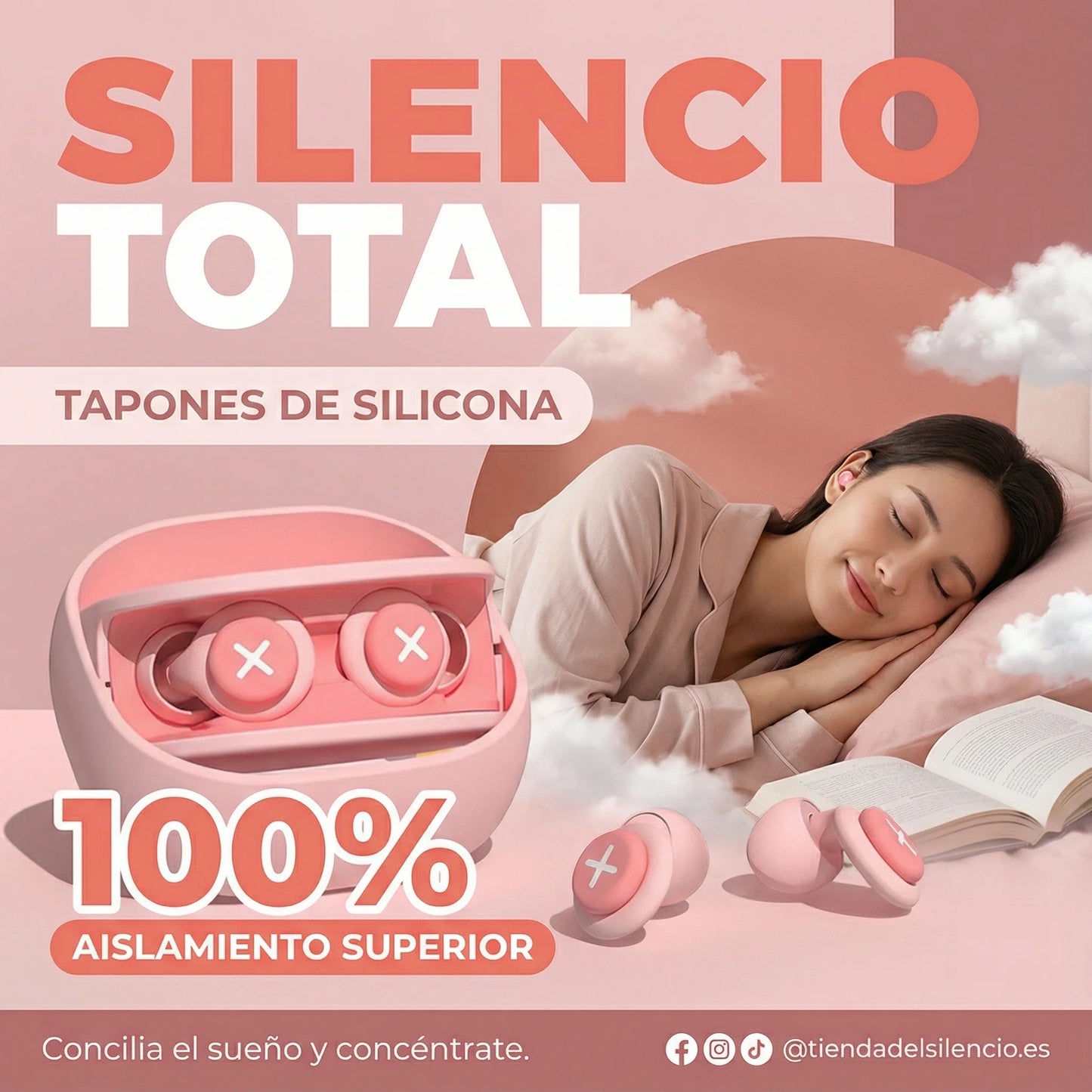 Tapones Auditivos de Silicona