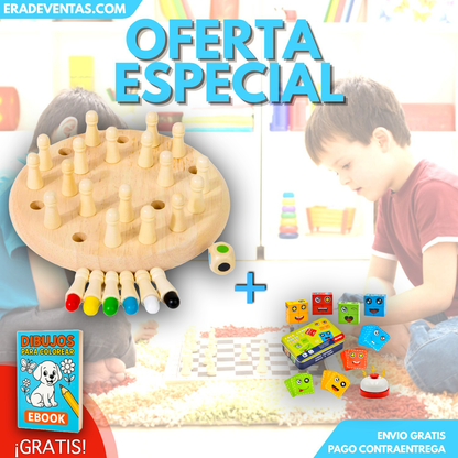 JUEGO DE MEMORIA MONTESSORI CHESS